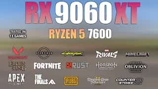 Vidéo de démonstration — Provonto PC Gamer Ryzen 5 7500F [RX 9060 XT 16 Go, 16 Go DDR5, 1 To SSD]