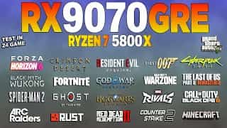 Vidéo de démonstration — Provonto PC Gamer High-End [Intel Core i5-12600KF, AMD Radeon RX 9070 GRE, 16 Go RAM]