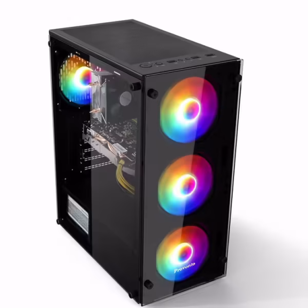 PC Gamer Lite MAX avec processeur Intel Xeon E5-2650 v4, carte graphique AMD Radeon RX 580 et 16Go RAM.
