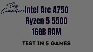 Vidéo de démonstration — Provonto PC Gamer Ryzen 5 5500 [Intel ARC A750, 16 Go RAM, 480 Go SSD]
